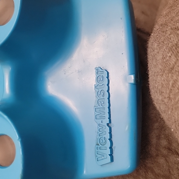 1998 3D View-Master Viewers Blue w/Orange Reel Slide - Picture 7 of 11